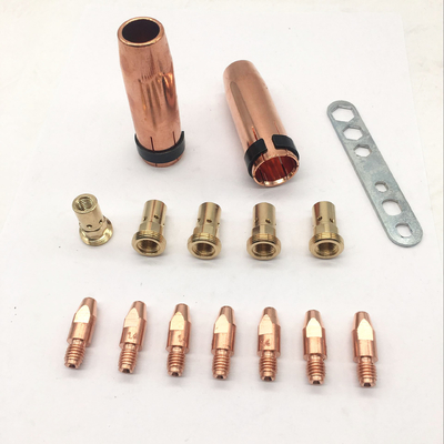 Water Cooled 501D Binzel Welding Torch Copper Material 100 Degree Duty Cycle