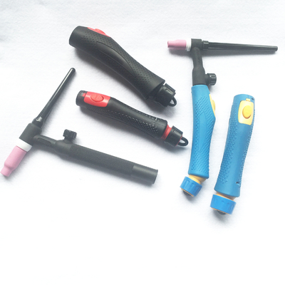 Water Cooled WP20 Tig Welding Torch , Welding Torch Parts 0.5-3.2mm Wize Size