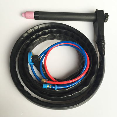WP27 500A DC Tig Welding Torch 1-6.4mm Electrodes Water Cooled Type