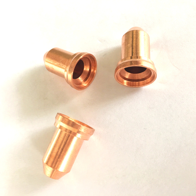 Imported Copper Esab Plasma Torch Parts Pt80 Plasma Nozzle And Electrode