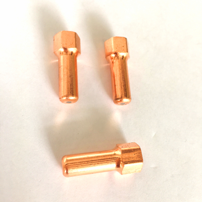 Copper Plasma Cutter Consumables , Esab Plasma Cutter Parts PT100 Nozzle