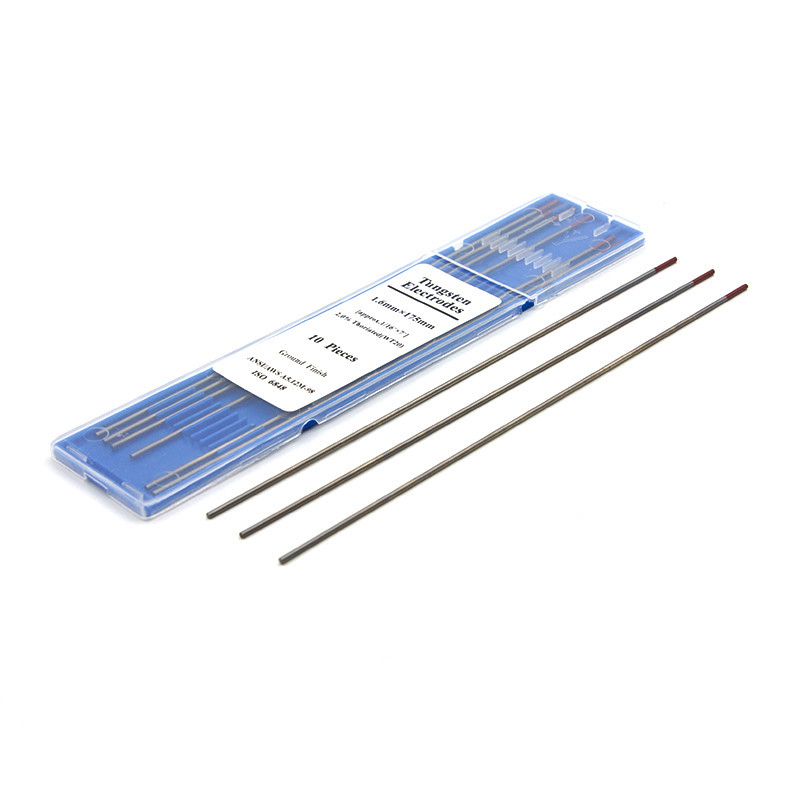 Strong Current Carrying Tungsten Welding Electrodes Long Using Life With Non Pollution