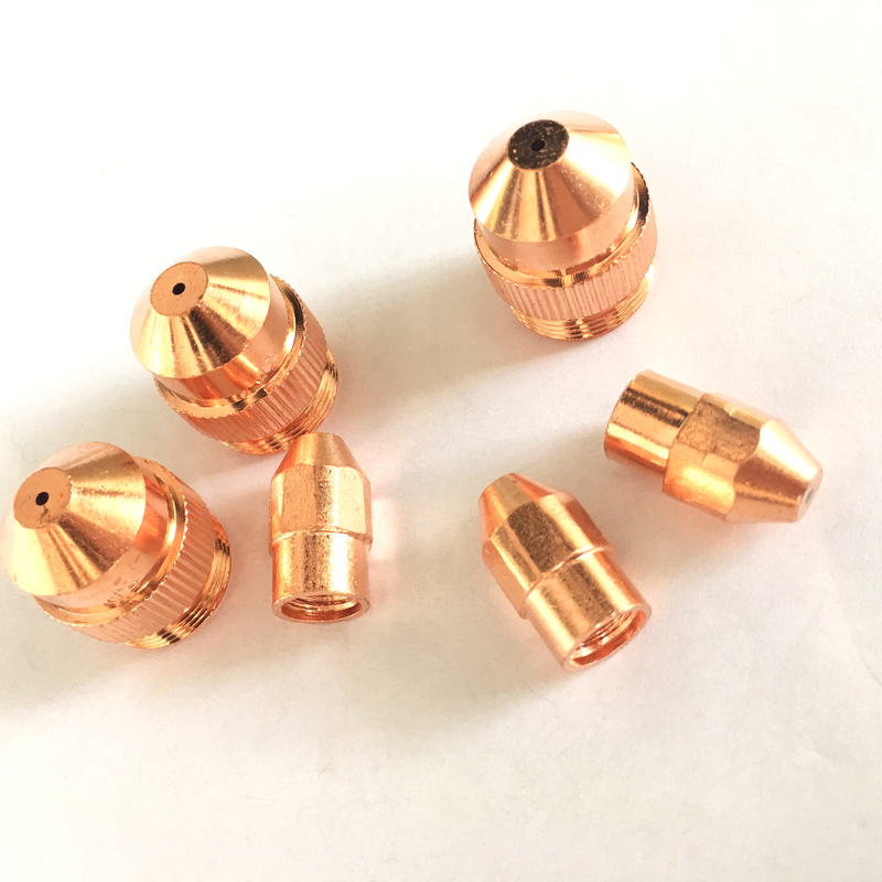Easb PT17 Plasma Cutting Torch Parts Nozzle And Electrode Copper Material